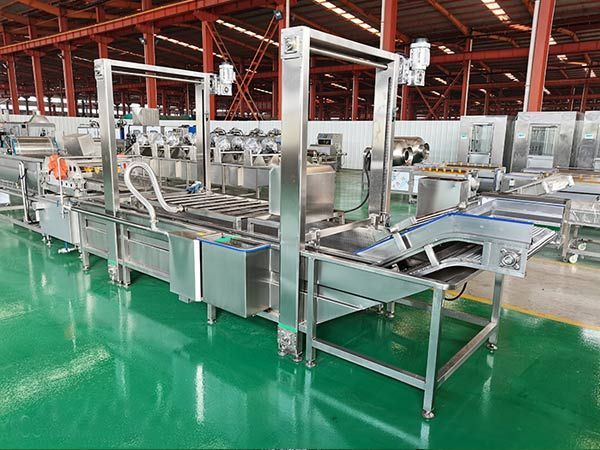 中央廚房凈菜加工生產(chǎn)線